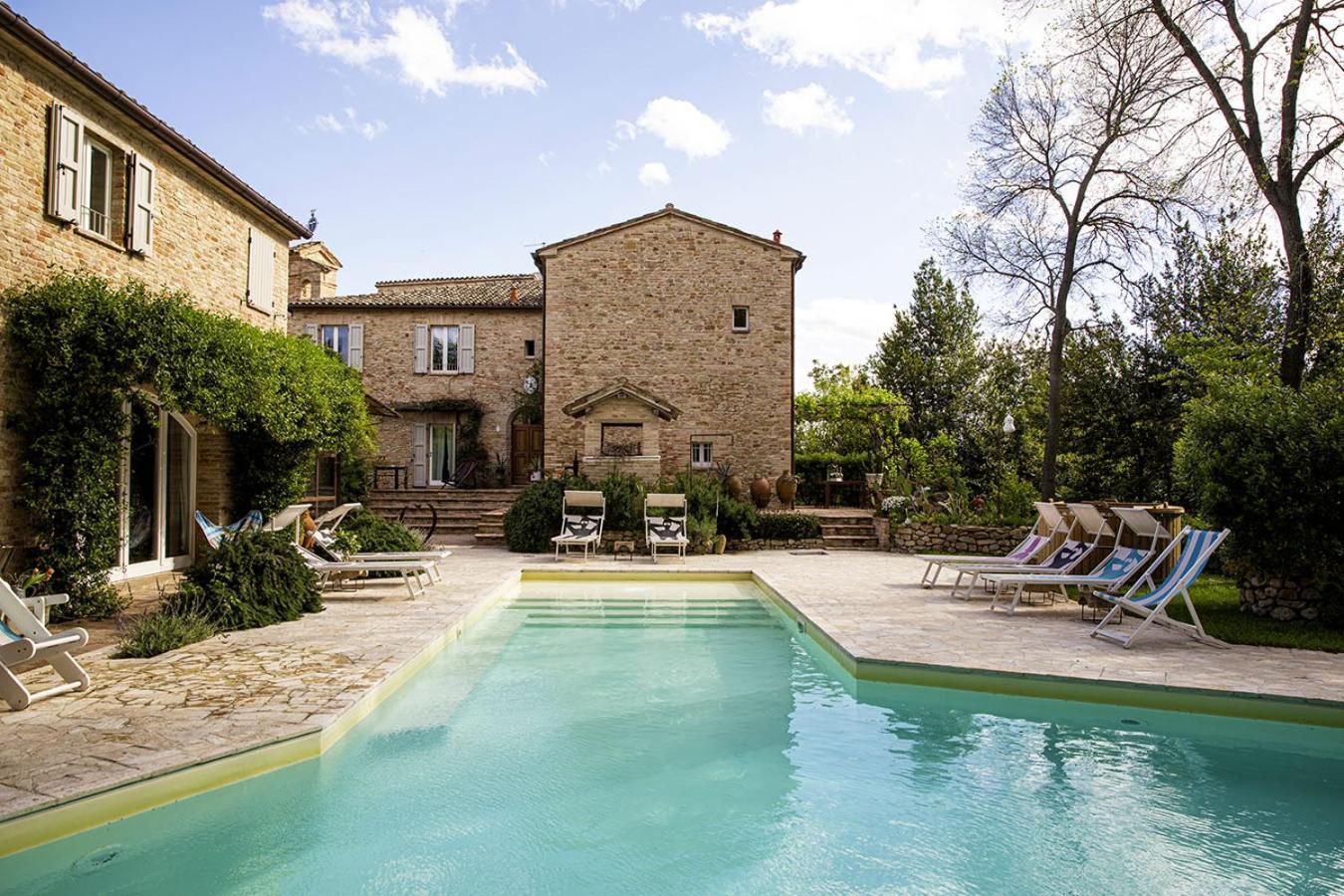 Ferienwohnung Castello Di Granarola Relais - Adults Friendly - Gradara Exterior foto